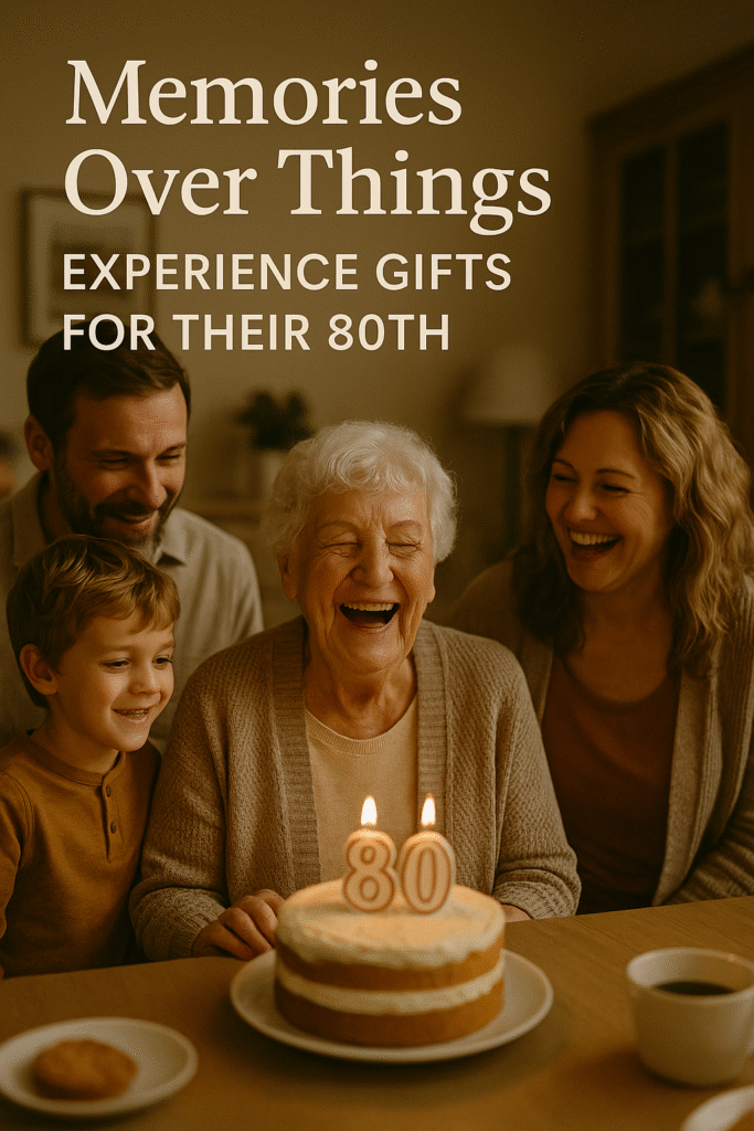Experience-Based And Legacy Gifts