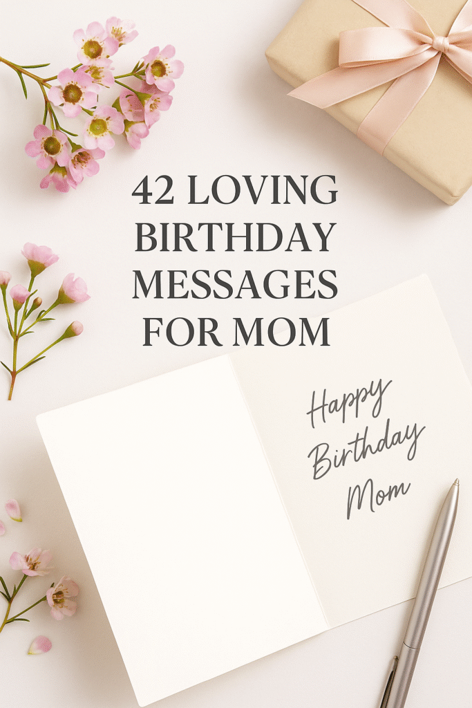 42 Birthday Wishes for Mom