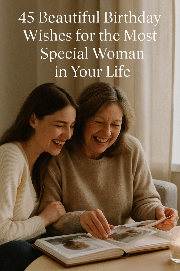 45 Birthday Wishes for Mom