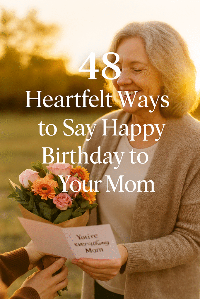 48 Birthday Wishes for Mom
