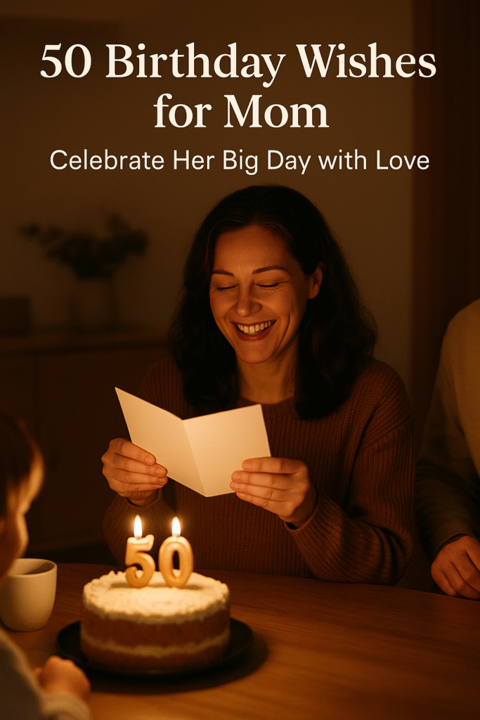 50 Birthday Wishes for Mom