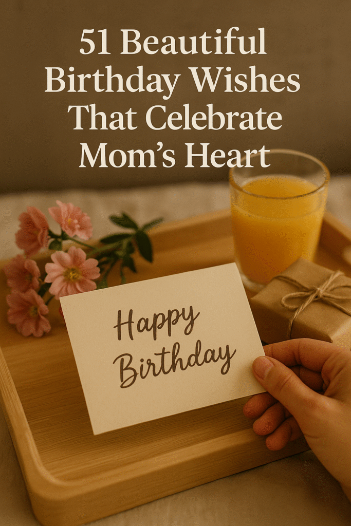 51 Birthday Wishes for Mom