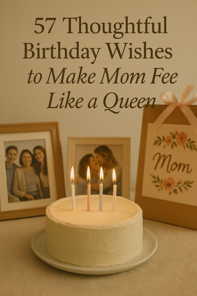 57 Birthday Wishes for Mom