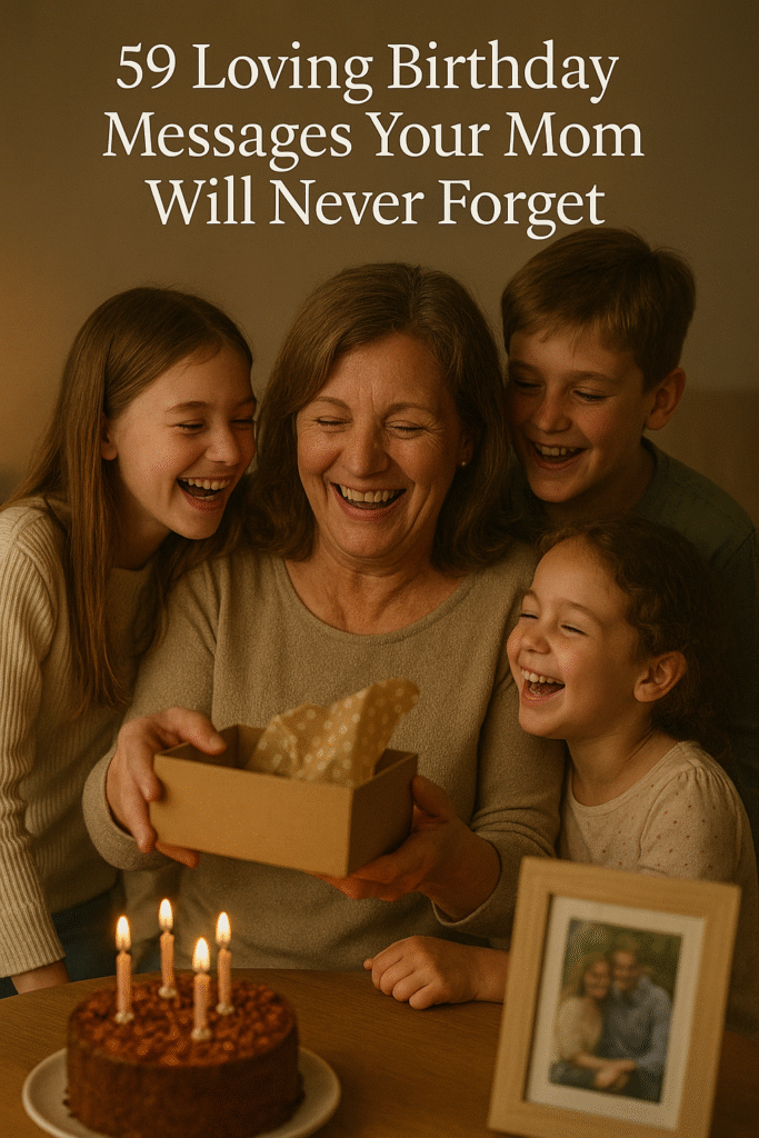 59 Birthday Wishes for Mom