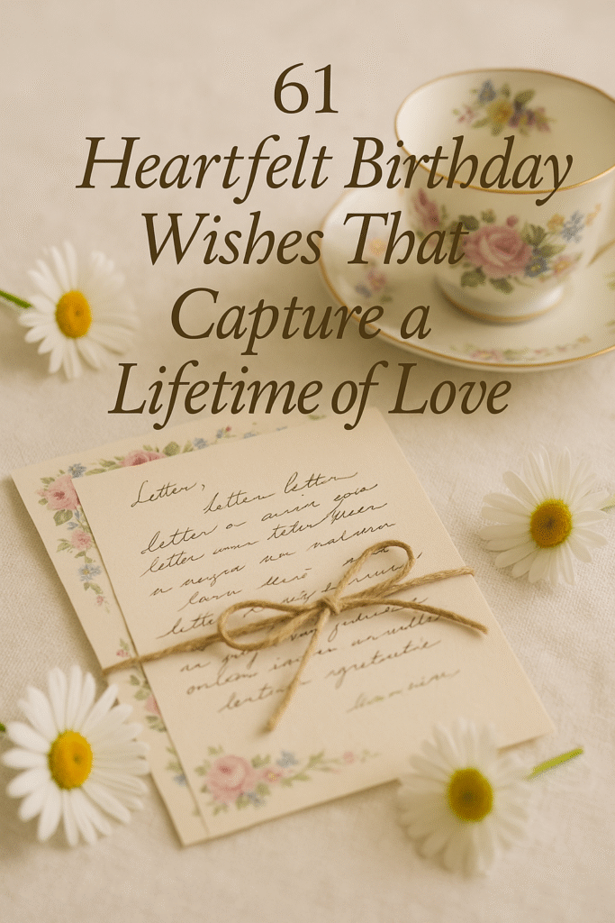 61 Birthday Wishes for Mom