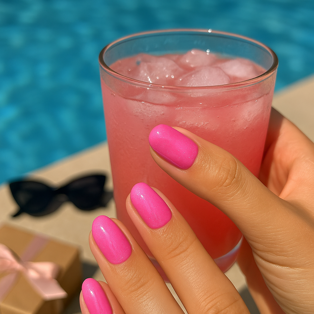 Barbiecore Pink Nails