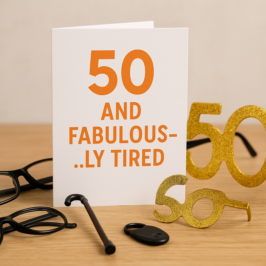 Funny 50th Birthday Wishes for Dad