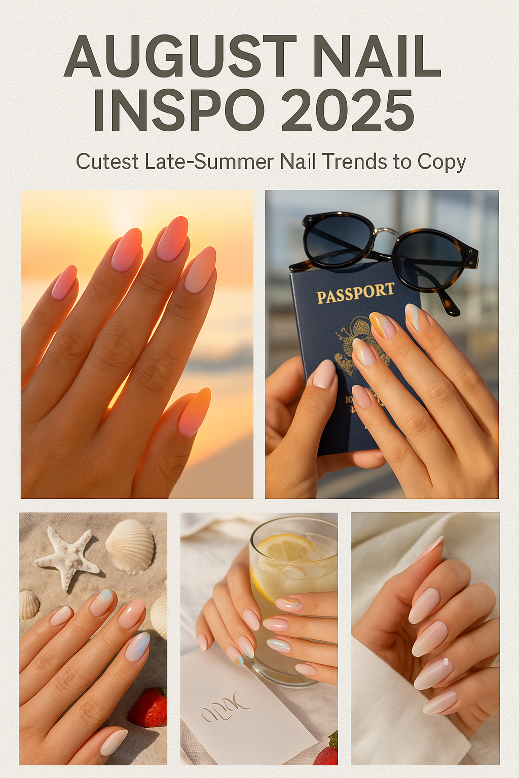 August Nail Inspo 2025 Cutest Late-Summer Nail Trends to Copy