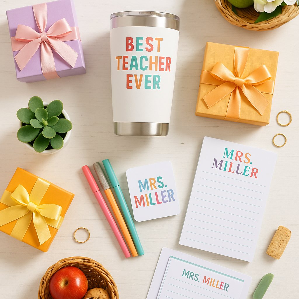 Back-to-School Gifts for Teachers 2025 – Thoughtful & Practical Ideas