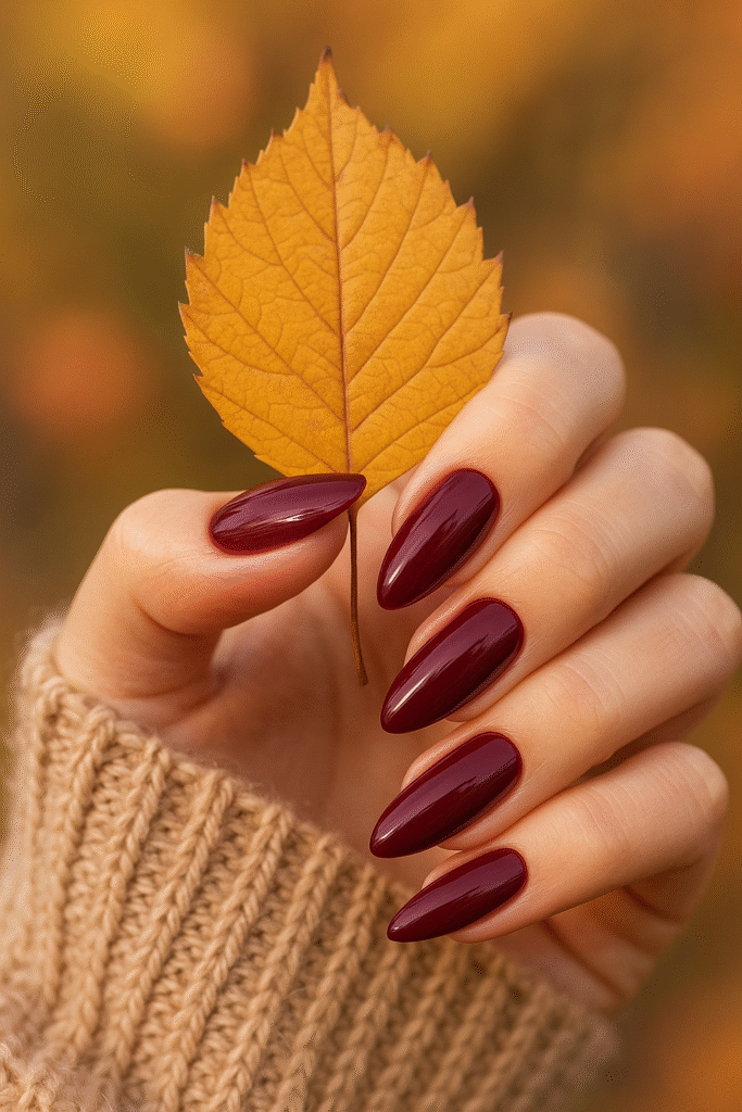 Burgundy Nails for Fall & Winter 2025
