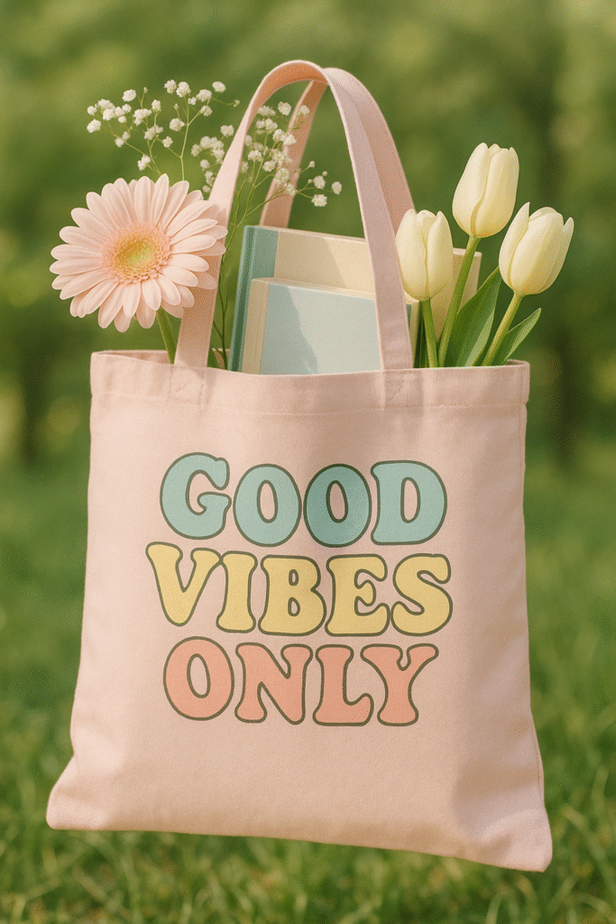 Cute Tote Bags & Pouches