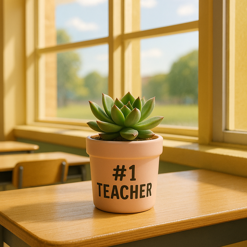 Desk Plants or Low-Maintenance Succulents