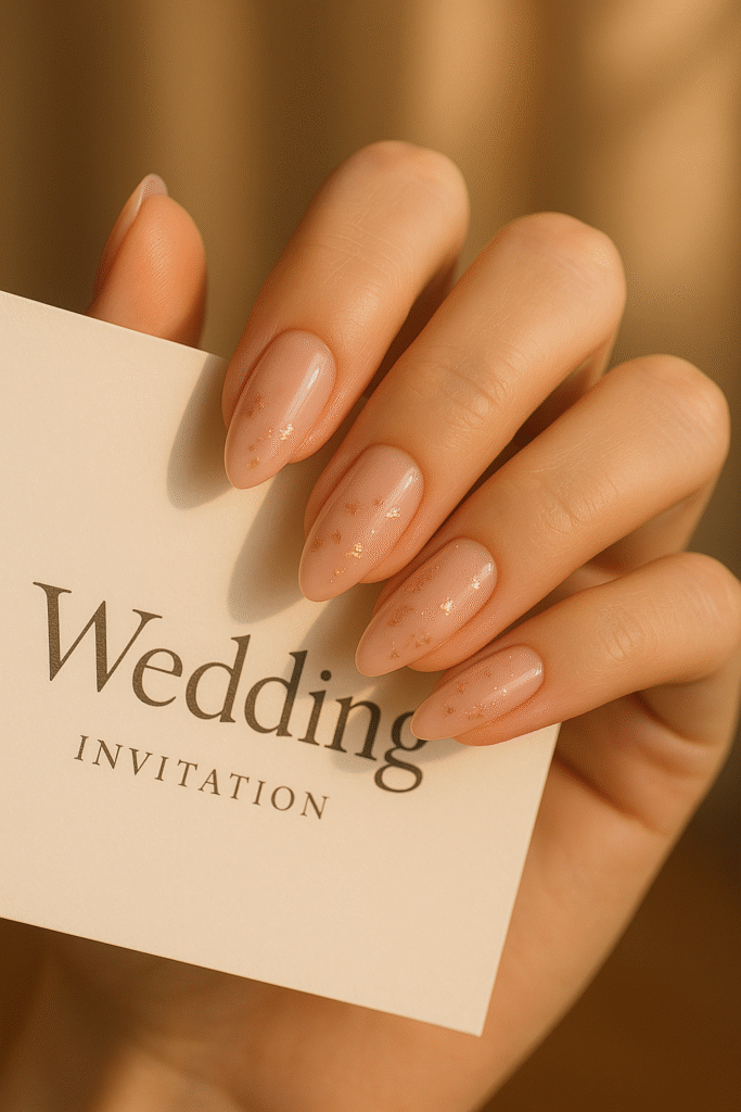 Floral Wedding Nail Art for Romantic Aesthetics