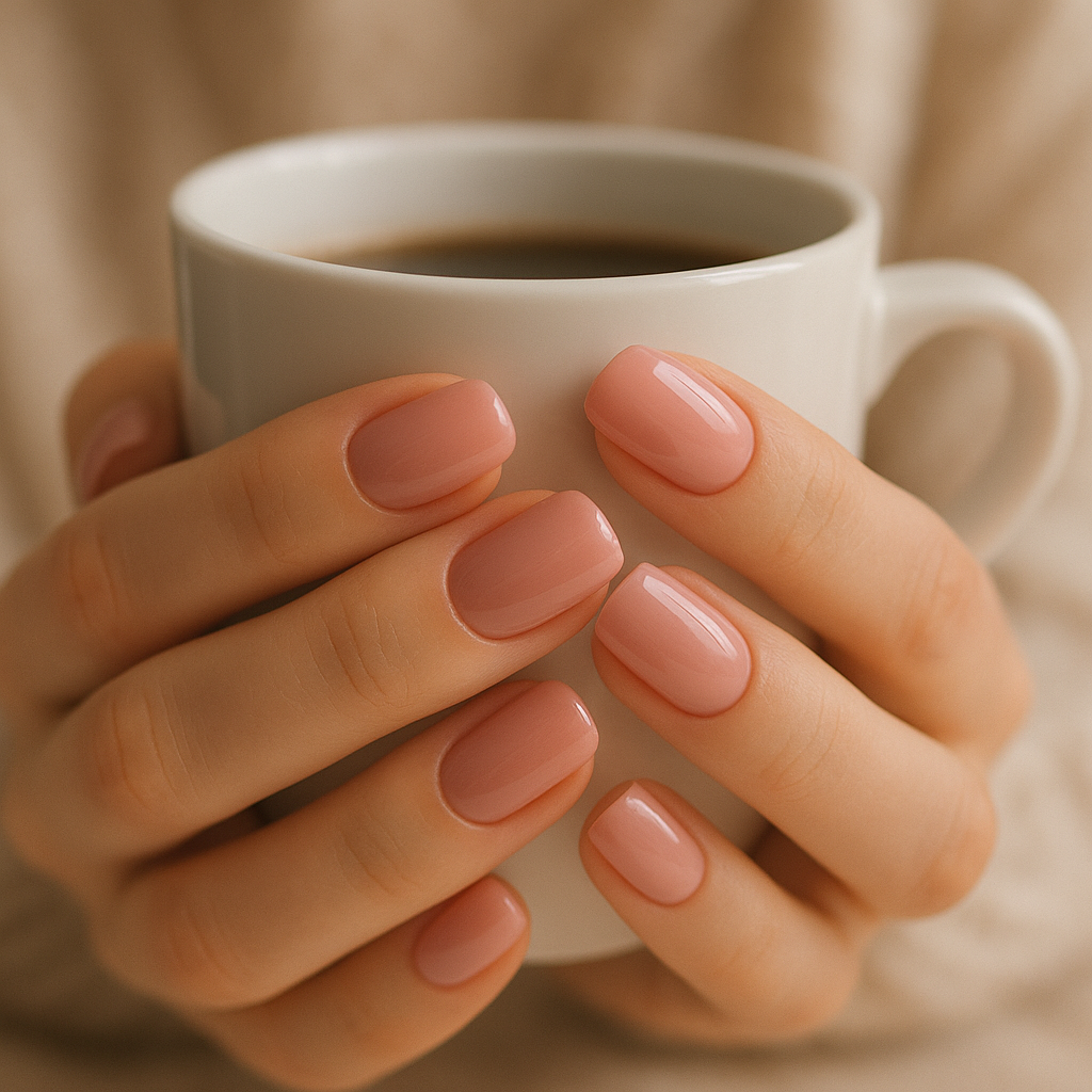 French Tip Princess Nails with a Sparkly Twist