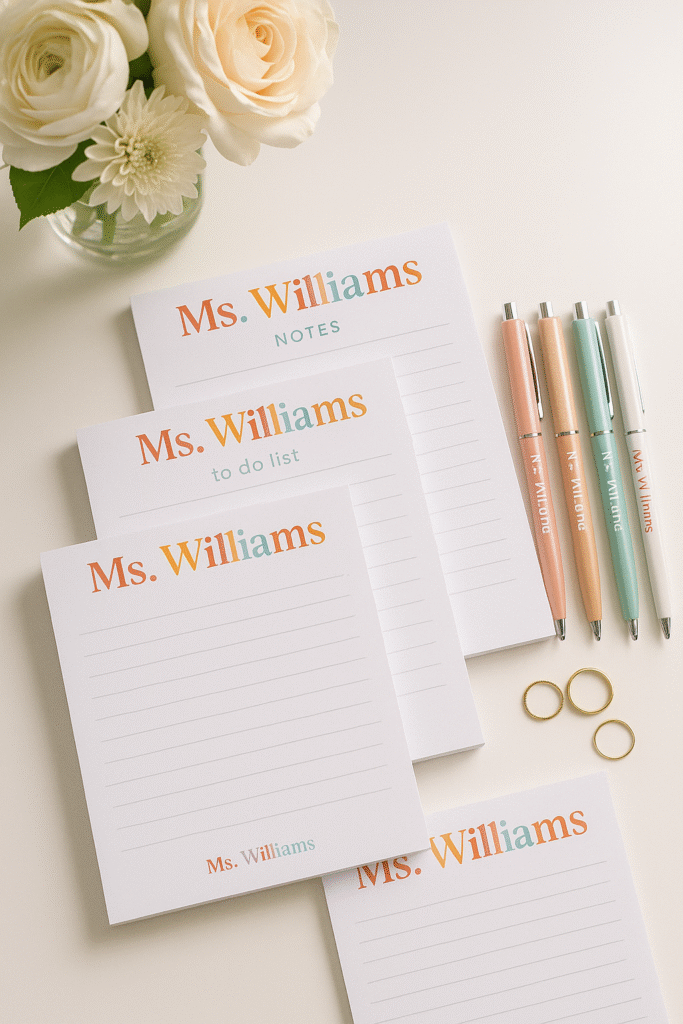 Personalized Stationery Sets