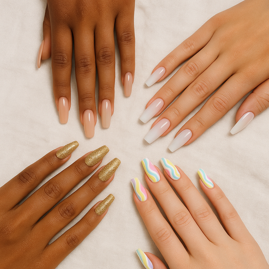 Pinterest-Worthy Coffin Nail Collage