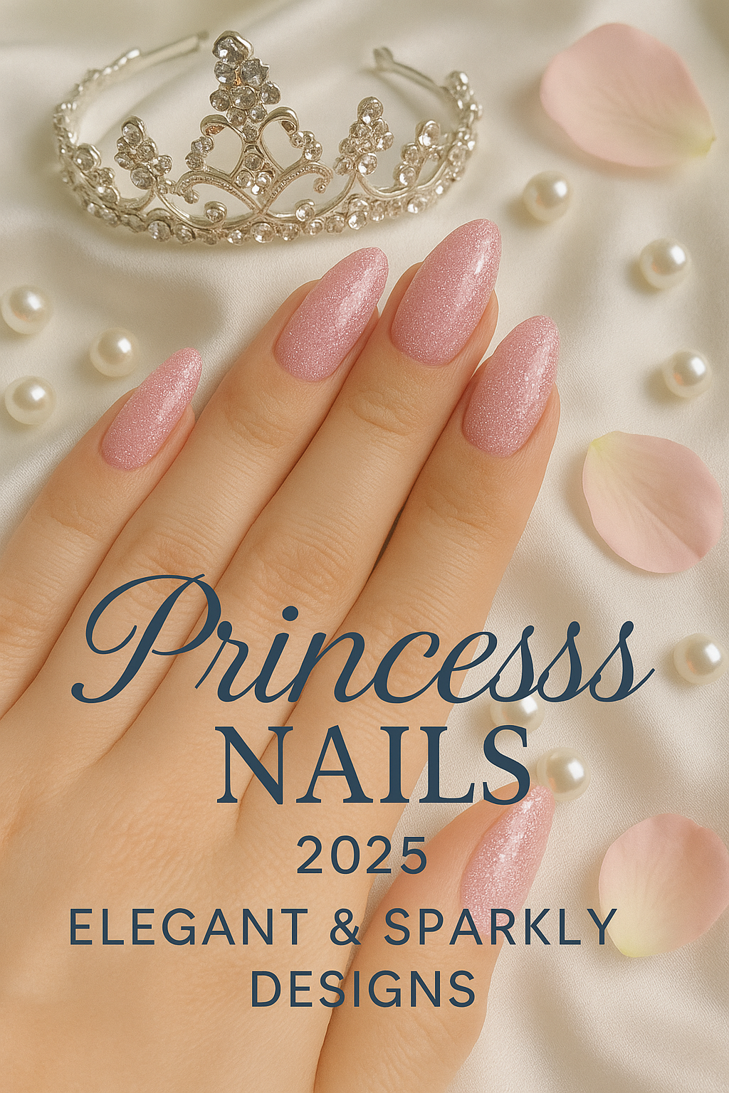 Princess Nails 2025 – Elegant & Sparkly Designs