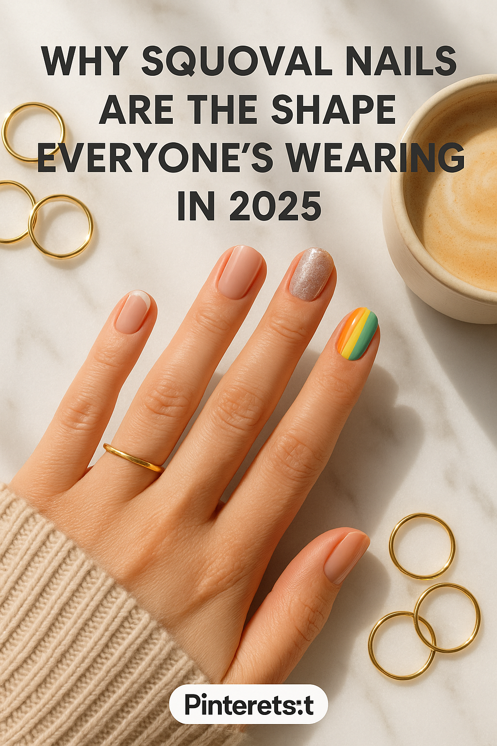 Why Squoval Nails Are the Shape Everyone’s Wearing in 2025