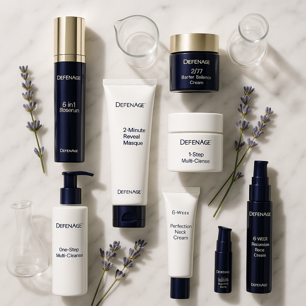 DefenAge Skincare 2025 — Best Age-Repair Products & Routine for Timeless Skin