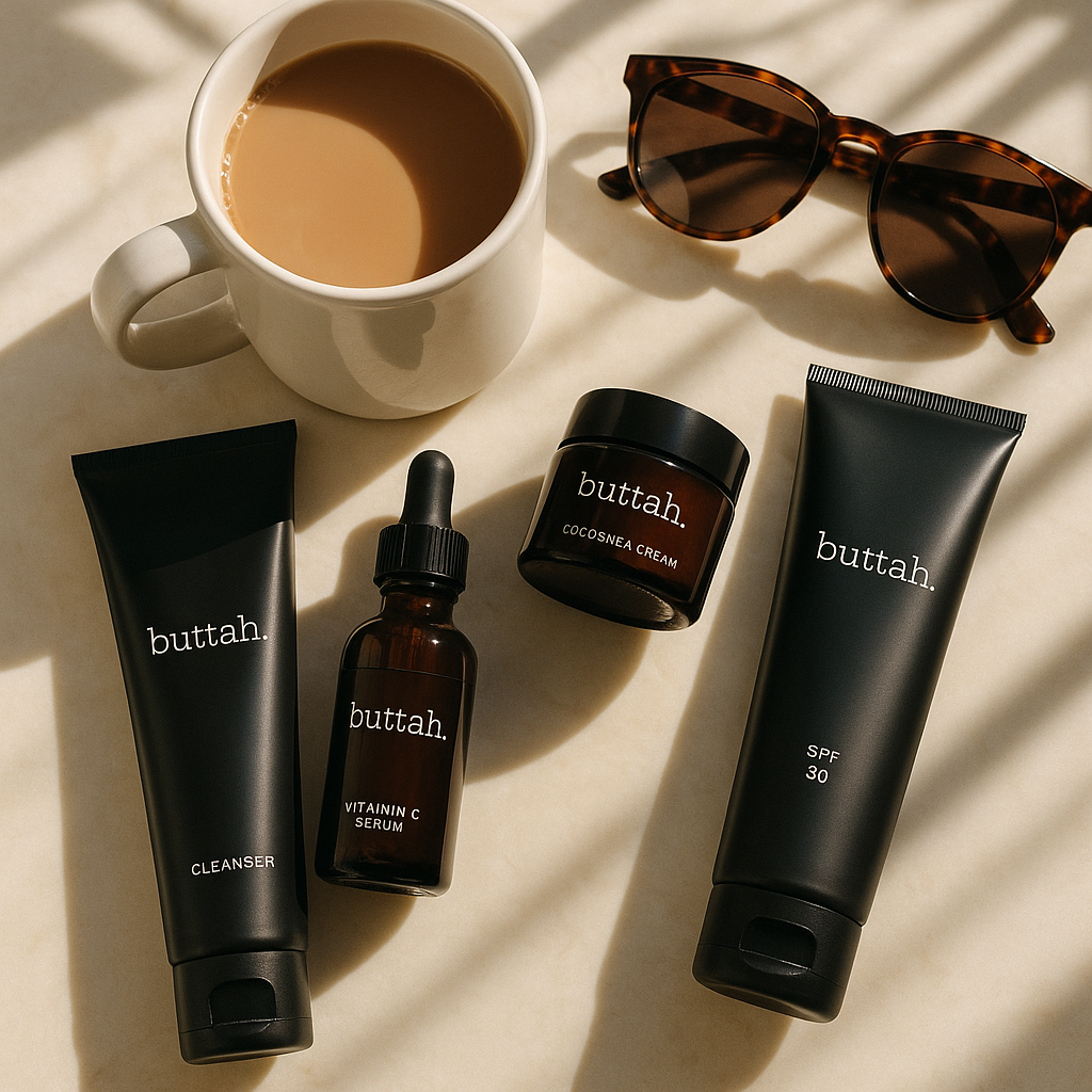 Morning Glow: Buttah Skincare AM Routine