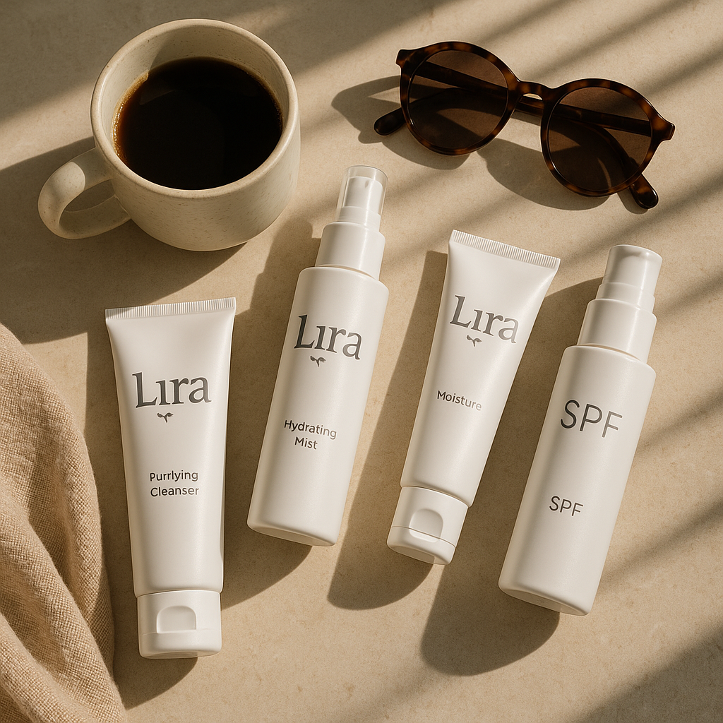 Morning Glow: Lira Skincare AM Routine