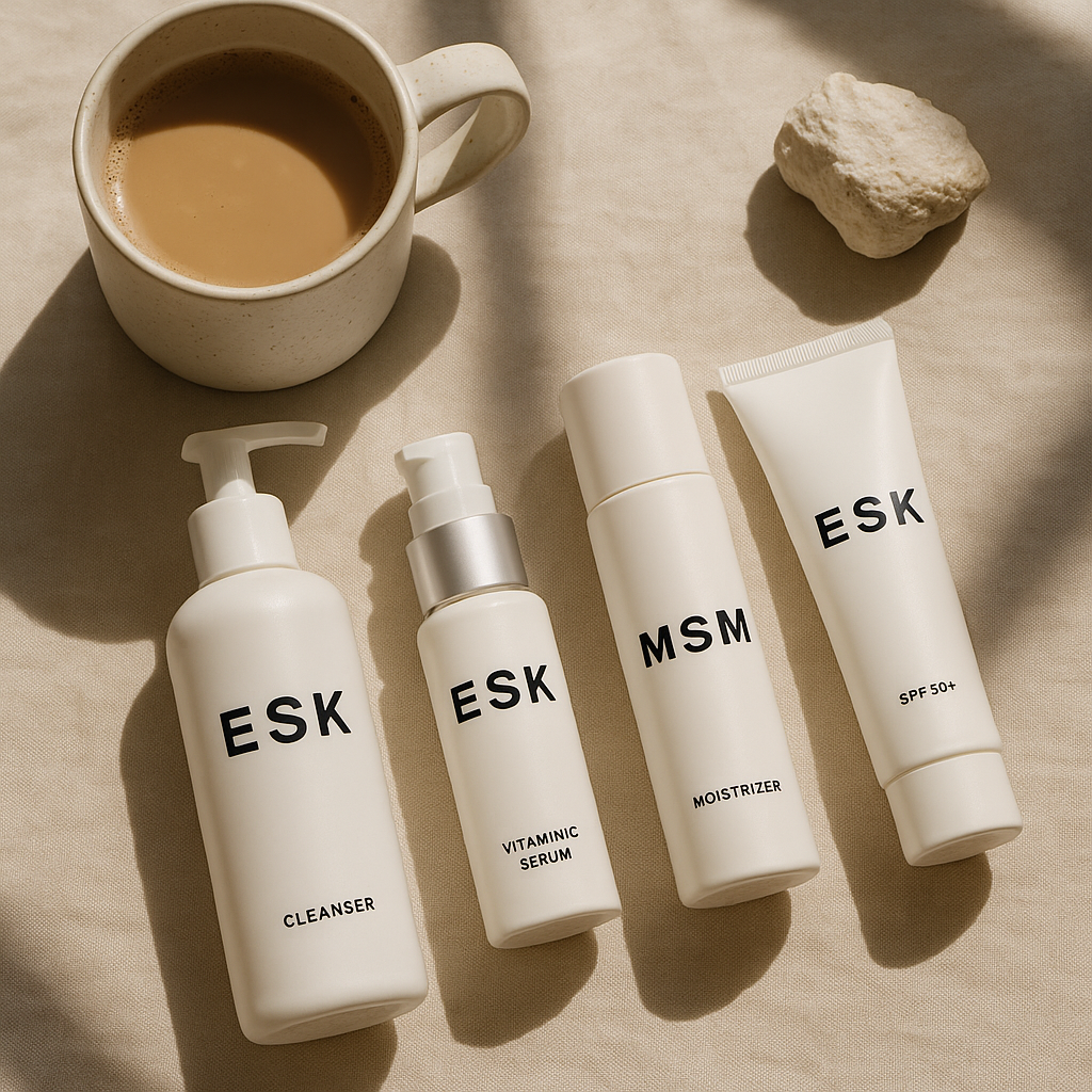 Morning Radiance ESK AM Skincare Routine