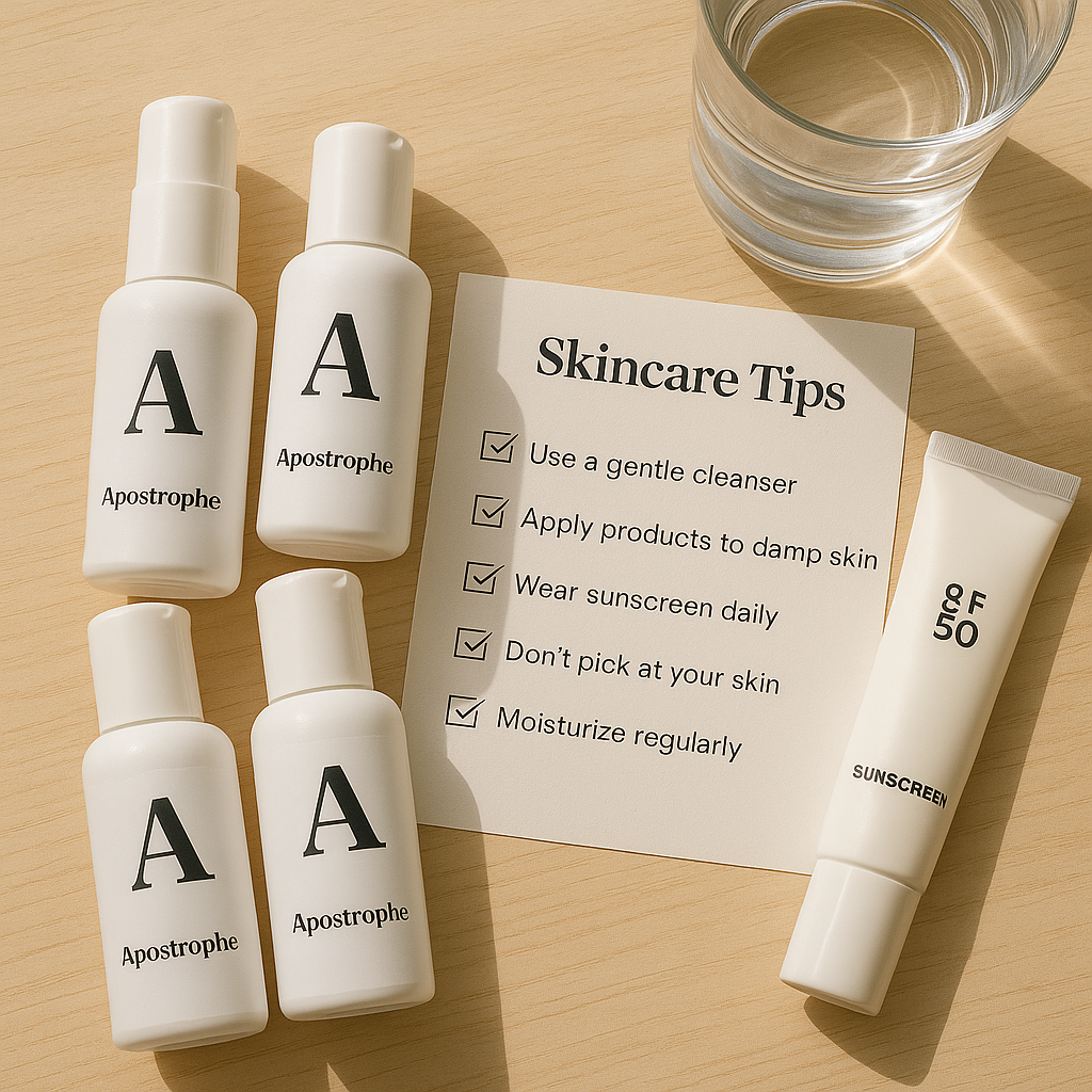 Tips for Maximizing Results with Apostrophe Skincare