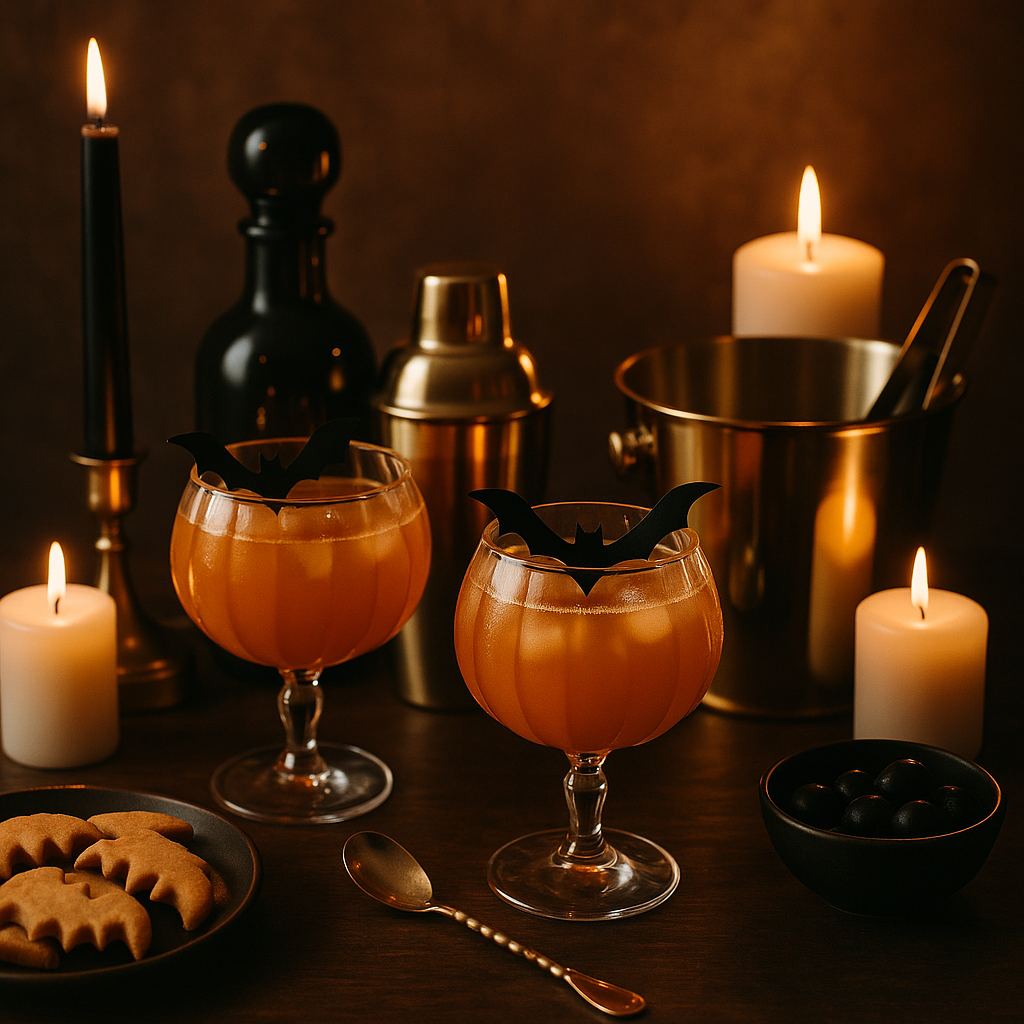 Boozy Treats — Halloween Drinks & Glassware