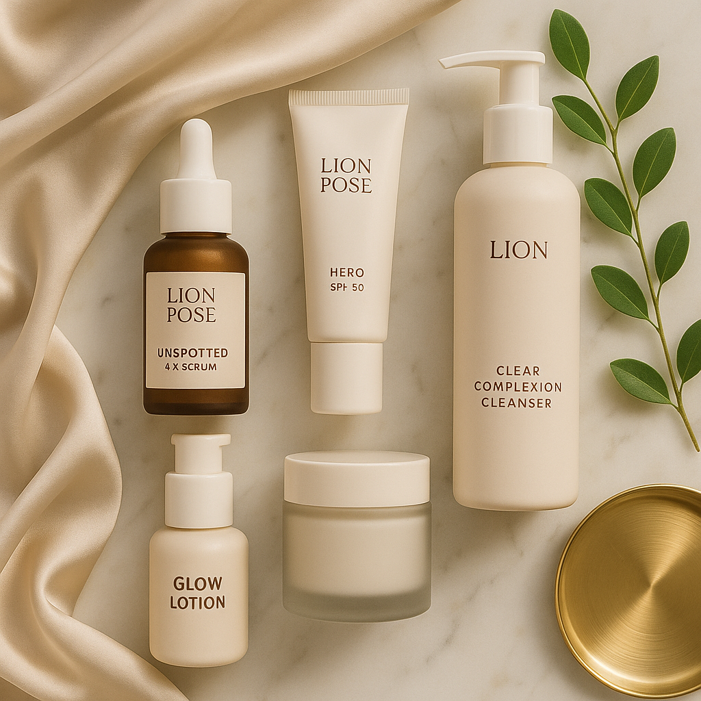 Lion Pose Skincare 2025 — Best Dermatologist-Approved Products for Clear, Radiant Skin