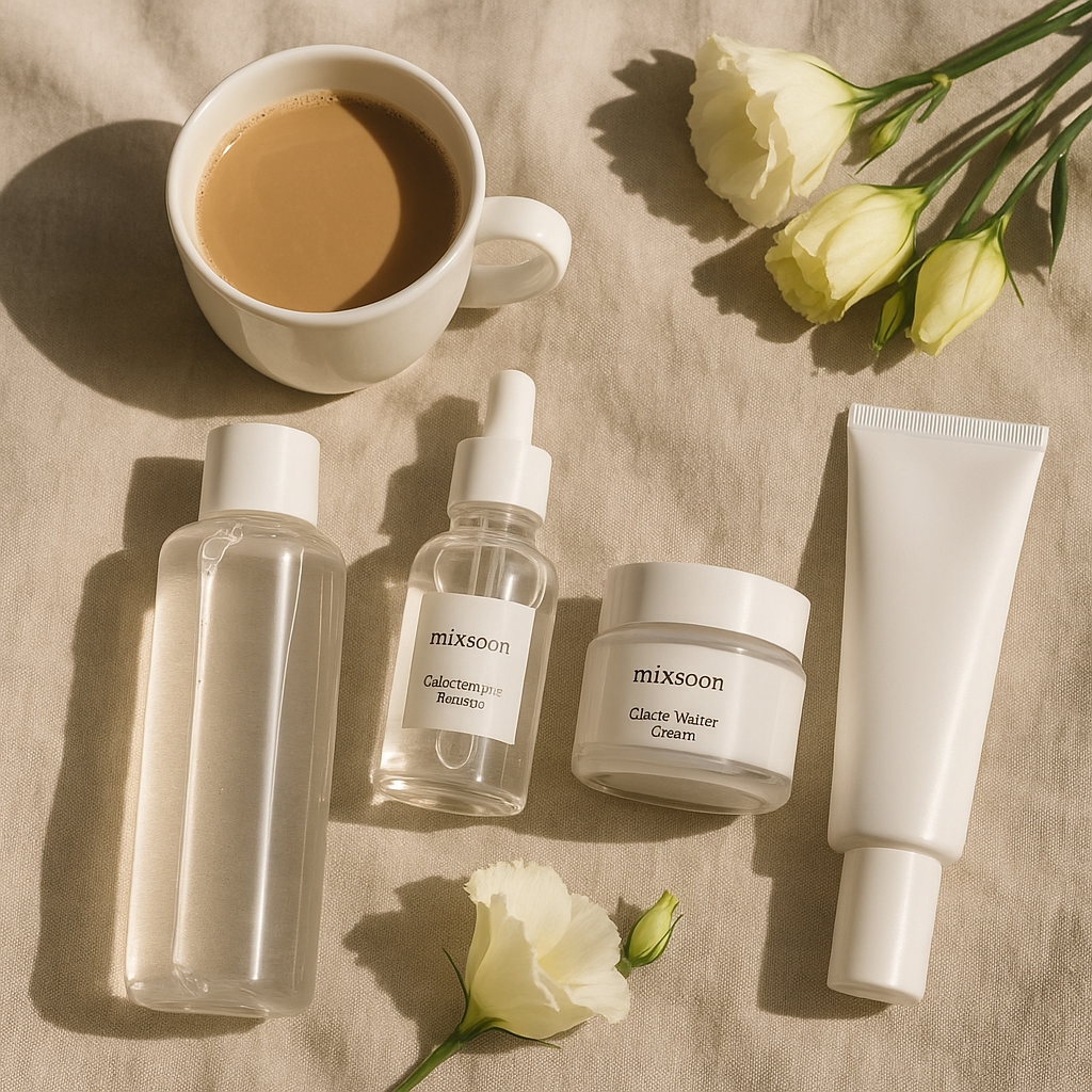 Morning Glow: Mixsoon AM Skincare Routine