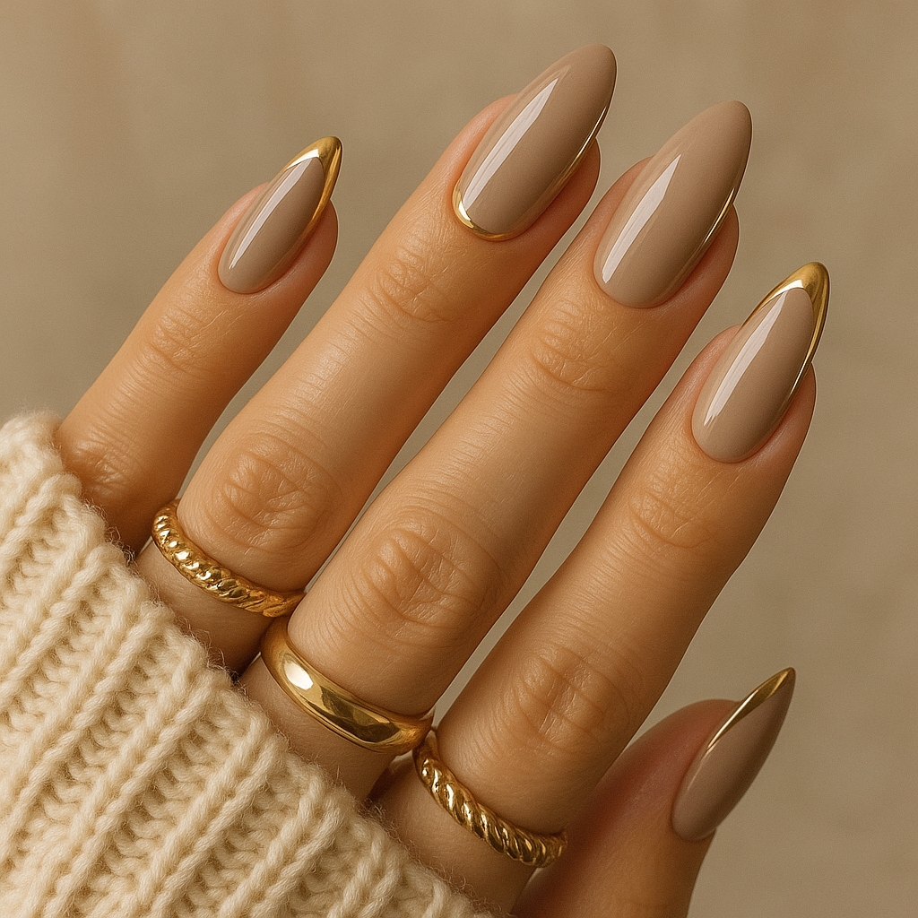 Gold Chrome Accents — Subtle Glam for the Season